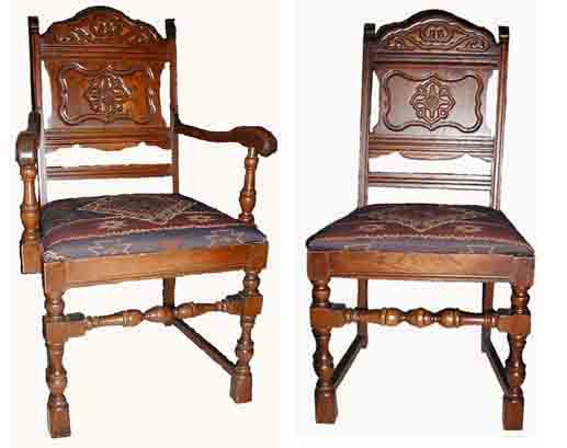 Carved back arm chair - TheFind